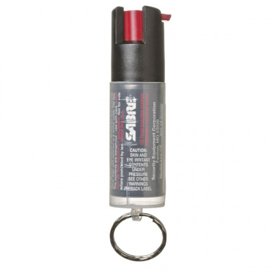 沙豹透明壳钥匙扣防狼喷雾 Pepper Spray with Key Ring图片